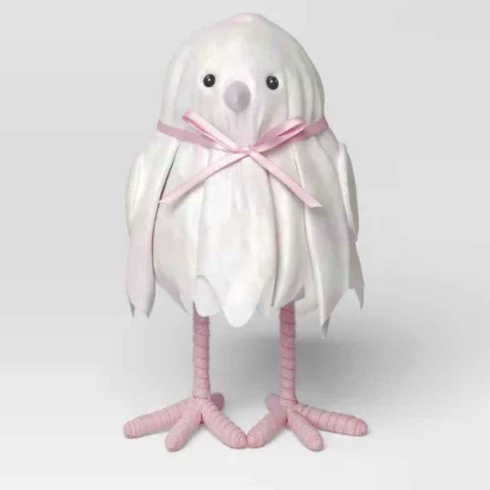 Featherly Friends™ Shimmer Ghost Bird Figurine - Hyde and EEK! Boutique™ White